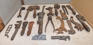 20 vintage wrench perfect handle adjustale bicycle auto odd collectible tool K0 - Picture 1 of 11