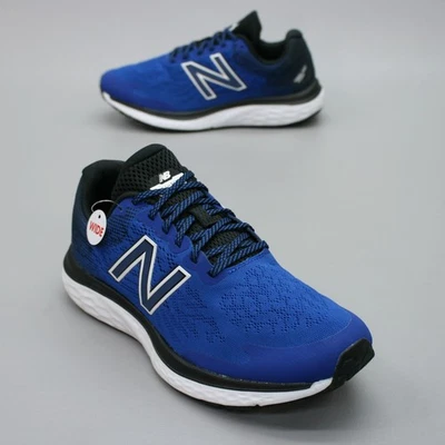 Tenis para correr New Balance para hombre 8 4E extra anchos espuma fresca 680 v7 azules M680LR7 Foto 1 de 4