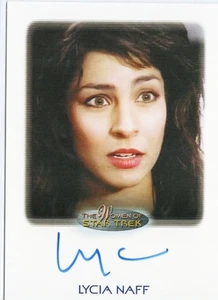 The Women of Star Trek Auto Autograph Card Lycia Naff as Ensign Sonya Gomez - Picture 1 of 4