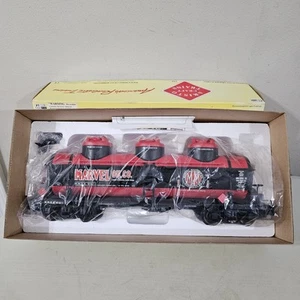 AristoCraft 41611 G-Scale Marvel Oil Triple Dome Tank Car New In Box - Picture 1 of 7