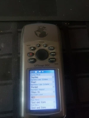 Garmin GPSMAP 96C Aviation GPS - Image 1 of 3