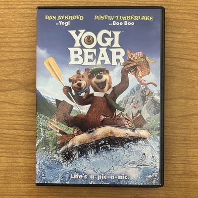 Yogi Bear DVD Widescreen Dan Akroyd Yogi Justin Timberlake Boo Boo 2011 - Image 1 of 2