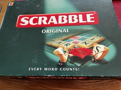 Original Scrabble by Mattel Games Vintage 2003 Complete - Image 1 of 4