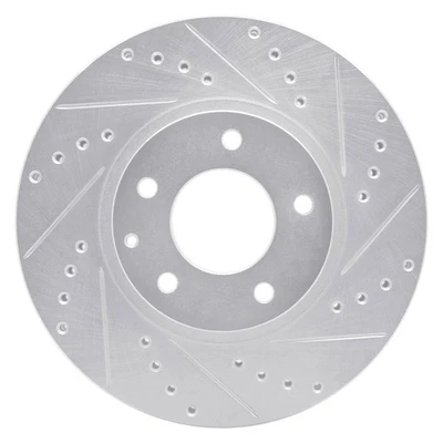 For Mazda Millenia 01-02 Brake Rotor eLINE Drilled & Slotted 1-Piece Front Foto 1 de 4