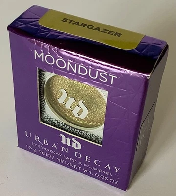URBAN DECAY Moondust Eyeshadow STARGAZER Metallic Lime-Gold w/Gold Sparkle *NIB* - Image 1 of 4