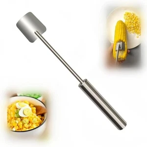 Stainless Steel Long Handle Corn Strip Tool Corn Cob Stripper L3P4 - Picture 1 of 10