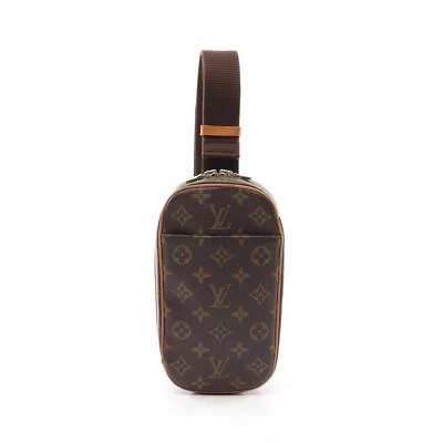 LOUIS VUITTON Pochette Gange Cintura Riñonera Bolso M51870 Monograma Cuero Ma... - Imagen 1 de 4