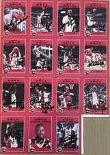 1990-91 UNLV Rebels Basketball Card Sheet Game Day Promo🔥15 Autographed Cards🔥