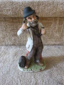 Seltene Vintage Porzellan Old Time Doctor 7,25" Figur - Bild 1 von 5