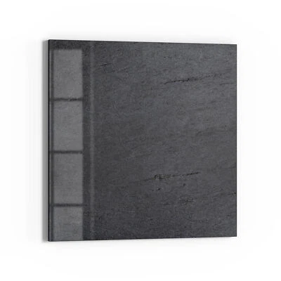 DEQORI Magnettafel Glas 'Schiefertafel Stein-Optik' beschreibbar, viele Größen - Bild 1 von 4