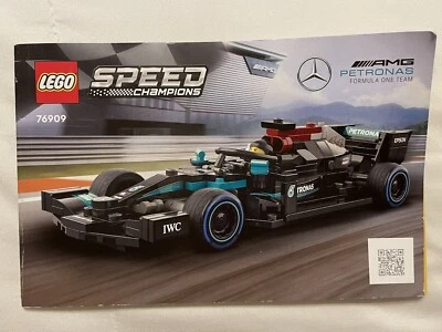 LEGO Instruction Manual Only SET 76909 FORMULA ONE MERCEDES AMG W12E - Image 1 of 4