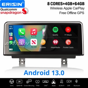 Radio Coche 10,25" Android 14 Navegación 64GB BMW SERIE 3 F30 F31 F34 SERIE 4 F32 F33 F36 F80/82 - Imagen 1 de 24