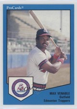 1989 ProCards Triple A Max Venable #556