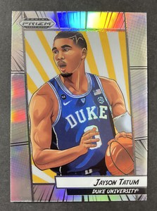 2023/24 PANINI PRIZM DRAFT PICKS JAYSON TATUM MANGA INSERT SSP #7 DUKE