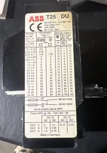 ABB TA25DU4.0, RELÉ DE SOBRECARGA TÉRMICA 2.8 - 4. 0A - Imagen 1 de 7