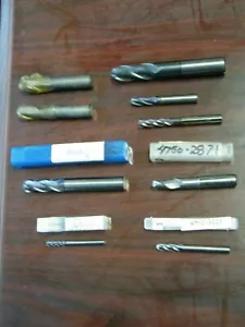 9 Stück VHM Schaftfräser 3/16" 5/16" 1/2" 7/16" 5/8" .500 .625 .312 - Bild 1 von 11