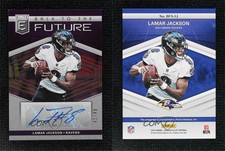 2019 Panini Donruss Elite Back to the Future Signatures /49 Lamar Jackson Auto