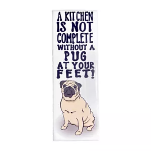 Magnete da frigorifero cervo carlino cartone animato arte cane ritratto regalo da collezione decorazione cucina - Foto 1 di 12