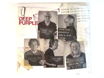DEEP PURPLE TURNING TO CRIME LP 2021 IMPORT (2) VINYL - Image 1 of 2