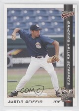 1999 Multi-Ad Sports Mahoning Valley Scrappers Justin Griffin #20