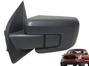 Fits 2021-2023 Ford F-150 Front Door Left Driver Side Rear View Mirror Heated - Picture 1 of 8