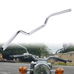 1" Motorcycle Drag Bar Handlebars Bars For Harley Honda Yamaha Suzuki Chopper - Bild 1 von 12