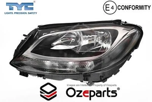 LH Left Hand Head Light Lamp (Halogen) For Mercedes Benz C Class 2014~2018 - Picture 1 of 6