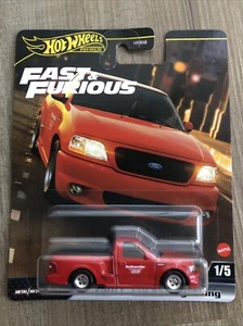 2024 HOT WHEELS FAST & FURIOUS FORD F150 SVT LIGHTNING PREMIUM F-150 Real Riders - Picture 1 of 5