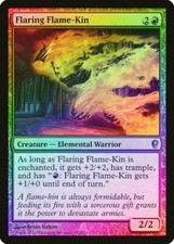 Flaring Flame-Kin FOIL Conspiracy PLD Red Uncommon MAGIC MTG CARD ABUGames