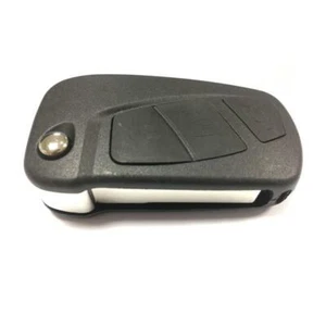 Repuesto 3 Botones Llave Abatible Estuche Mando a Distancia para Ford KA MK2 2008-2016 Negro - Imagen 1 de 6