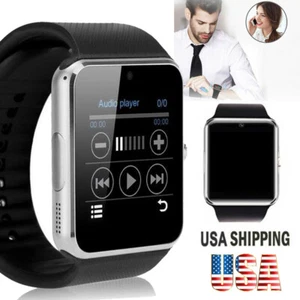 Fashion Bluetooth Smart Phone Watch Sports Fitness Tracker Smartwatch - Picture 1 of 13