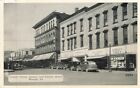 Corner Penna. Avenue & Liberty Street, Warren, PA Postcard Old Cars Store Fronts