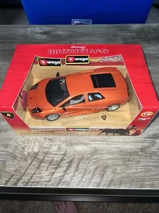 BURAGO ORANGE LAMBORGHINI MURCIELAGO 3316 MADE IN ITALY MASSSTAB 1:18! NEU IM KARTON - Bild 1 von 3