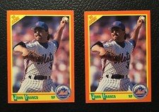John Franco NEW YORK METS Lot of 2 Score Rookie Traded Cards 1990 Free Ship