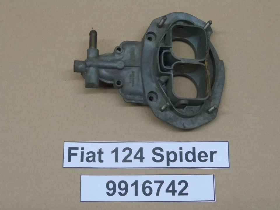 Fiat 124 Spider Vergaser Deckel (Coperchio Carburatore) 9916742 — 第 1/1 张图片