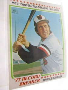 1978 Topps #4 Brooks Robinson RB ORIOLES