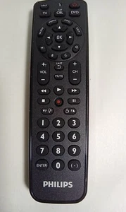 Phillips Remote Control TV Cable DVD SRP1103/27 with User Manual - Picture 1 of 3