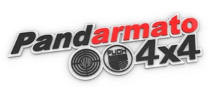 Stemma Logo Fregio Scritta Panda 4x4 Stampa 3D Pandarmato - Foto 1 di 3