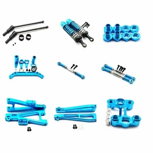 Aluminum CNC Upgrade metal parts Fits for 1/10 JLB Racing CHEETAH Rc Car Blue - Picture 1 of 21