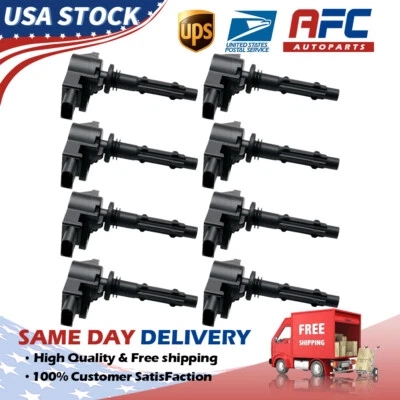 New 8X Ignition Coil UF535 For Mercedes-Benz G550 E300 E350 C280 C300 C350 ML350 - Image 1 of 4