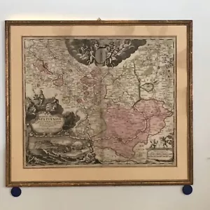 EICHSTÄTT ORIGINAL HOMANN KUPFERSTICH UM 1720 - Bild 1 von 8