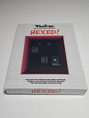 Vectrex Hexed! Complete Boxed Game by FURY - Image 1 of 4