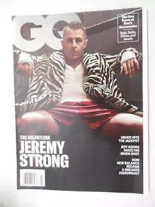GQ MAGAZINE MARCH 2023 JEREMY STRONG JEFF KOONS NEW BALANCE SNEAKERS USHER - Imagen 1 de 2