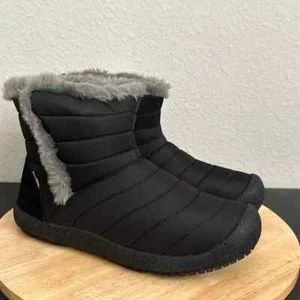 Botas acolchadas de espuma viscoelástica resistentes al agua Lamo - Alina - negras (talla 11 m) a556138 - Imagen 1 de 7