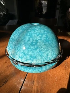 Egloo - Candle Powered heater - Turquoise Terra-Cotta - Picture 1 of 10