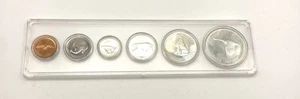 CANADA 1967 WILDLIFE Royal Canadian Mint Proof-Like 6 Coin Set 80% Silver - Picture 1 of 9