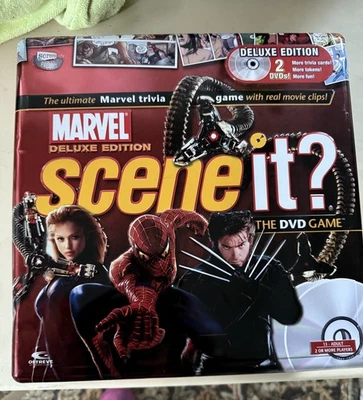 Marvel Deluxe Edition Scene It DVD Trivia Board Game - Image 1 of 4