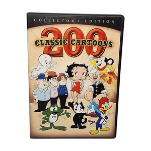 200 Classic Cartoons Collector's Edition DVD 4 Disc Set - Picture 1 of 8