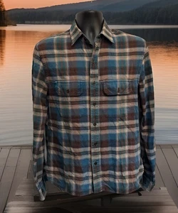 KOTO Japan x Urban Outfitters Hemd Herren S Knopfleiste kariert Flanell Cabin College - Bild 1 von 14