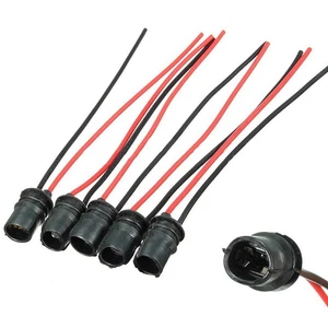 Connector Hole Set Size Holder 10mm 10pcs Pro Base Car Light Bulb Socket - Picture 1 of 12